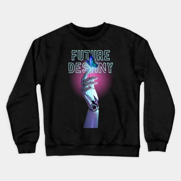 Future Destiny Crewneck Sweatshirt by Pestach